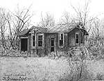 Ft. Jennings Railroad Depot  - Ballpoint pen artwork by Vincent Whitehead