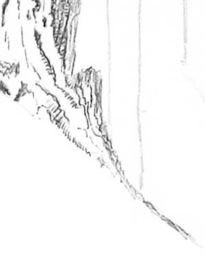 Layout sketch for 'The Gilbert Home'